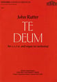 Te Deum SATB Choral Score cover